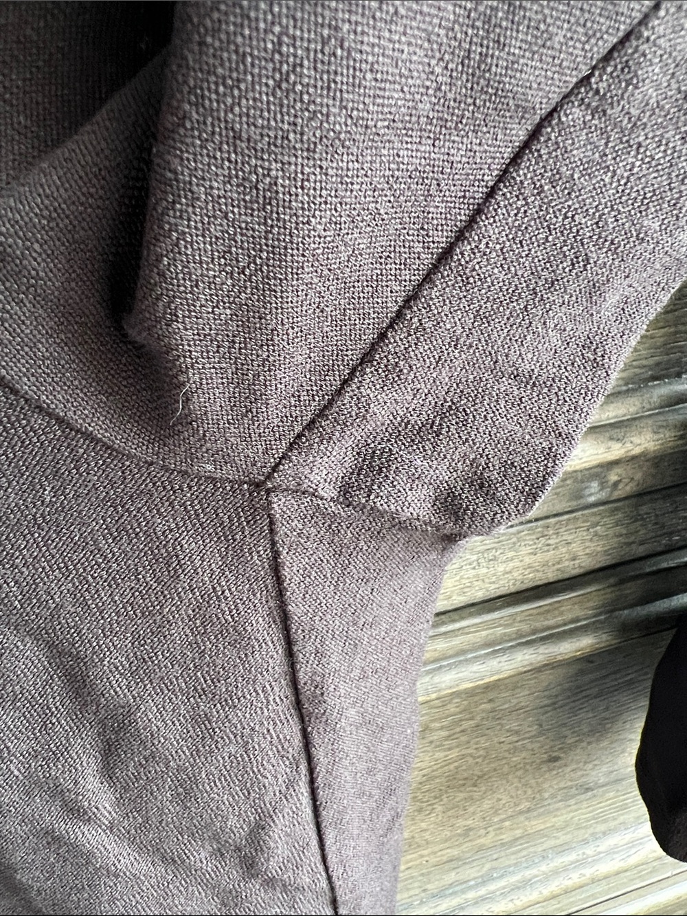 Eileen Fisher Brown Straight-Leg Stretch Easy chic/Effortless Pants - Picture 4 of 5